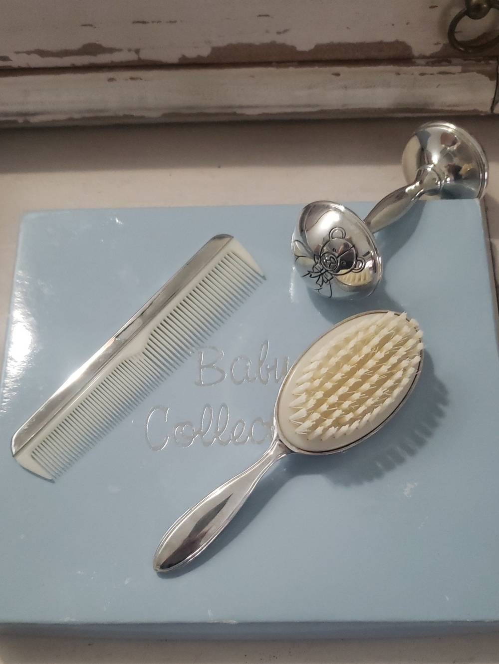 Baby Collection Silver Rattle Set - Picture 2 of 6